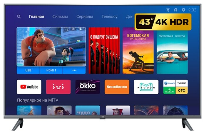 Телевизор Xiaomi Mi TV 4S 43 T2
